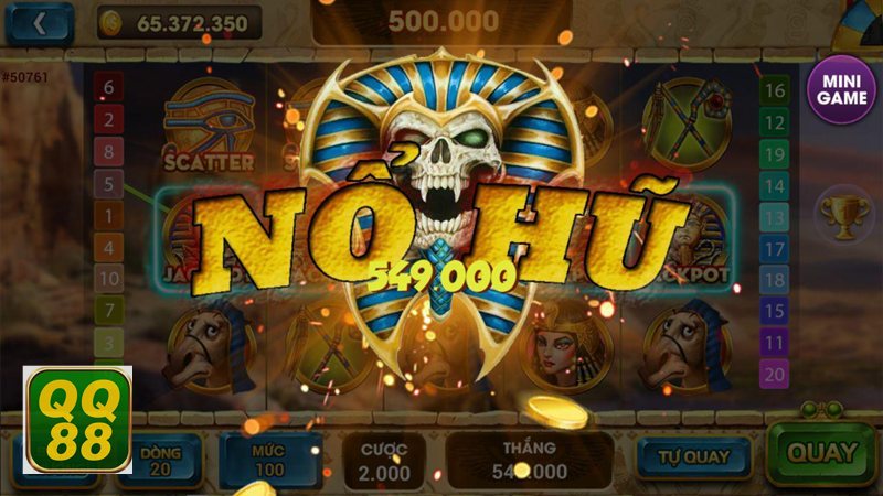 Nổ hũ QQ88 - Cơ chế thưởng nhiều lớp giúp nhịp quay luôn có điểm chờ đợi